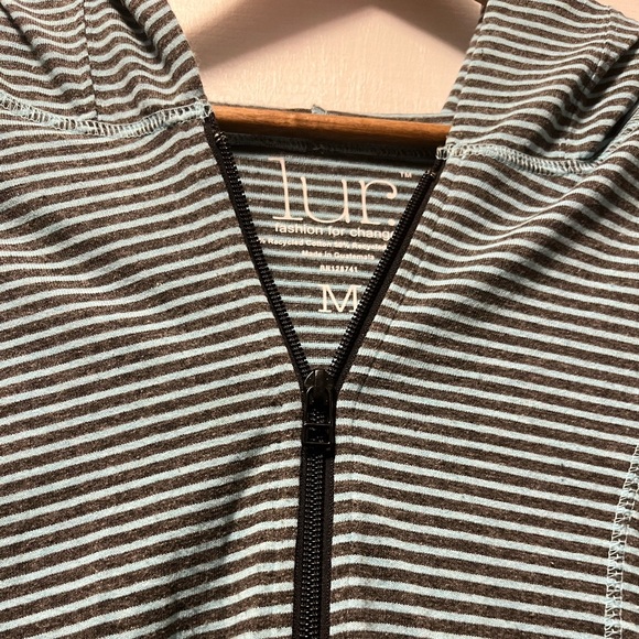 Lur, Fashion for Change, Striped Hoodie, Women’s Size Medium - Picture 3 of 11